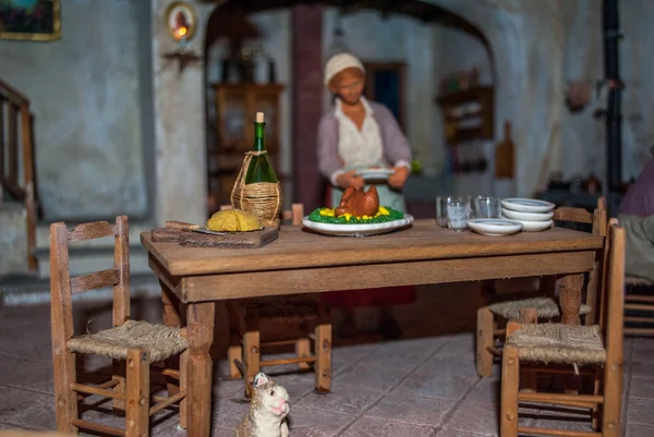 Weihnachtskrippe — Stockfoto