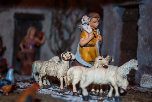 Christmas nativity scene — Stock Photo, Image