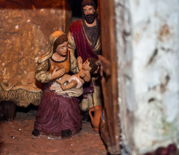 Christmas nativity scene — Stock Photo, Image