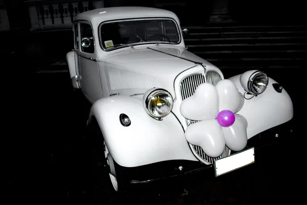 Boda coche — Foto de Stock