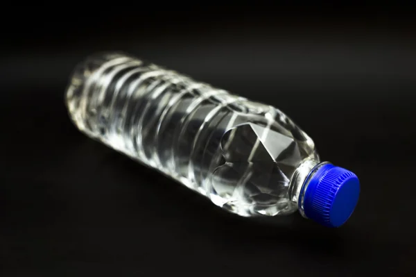 Przezroczysta butelka czysty plastik — Zdjęcie stockowe