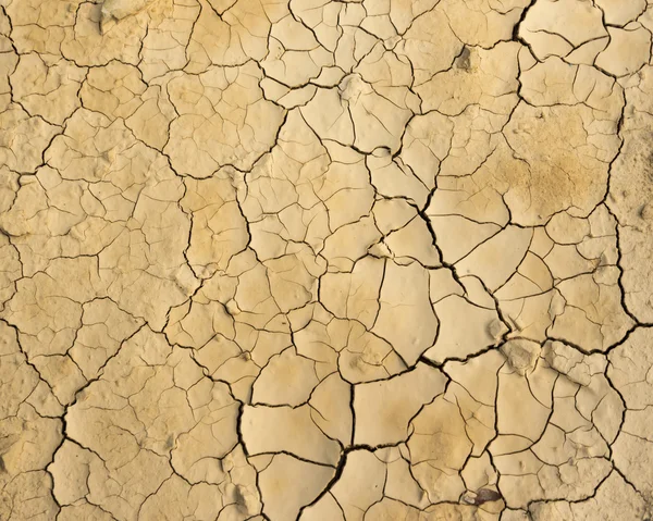 Sol fissuré et sec Images De Stock Libres De Droits