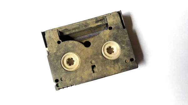 Old Time Video Cassette Isolated White Background — Stock Photo, Image