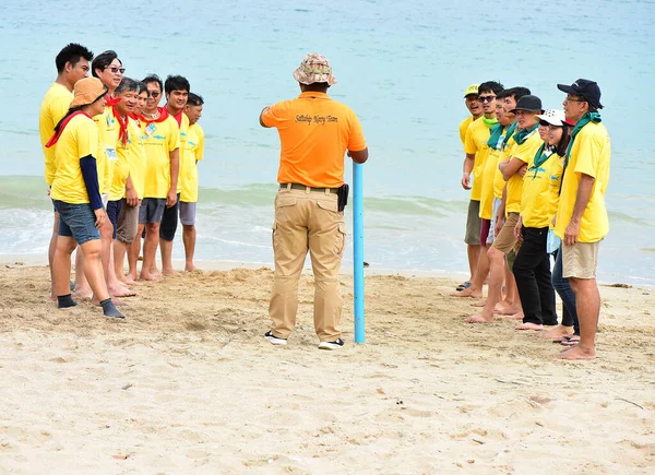 Chon Buri Ταϊλάνδη Ιανουάριος Αύγουστος 2019 Ιαπωνική Εταιρεία Παίρνει Τους — Φωτογραφία Αρχείου