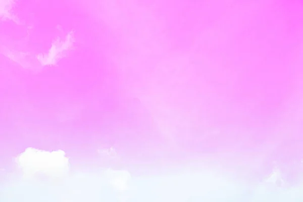 色彩斑斓的天空和白云 美丽的下午 — 图库照片
