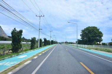 Pattaya Tayland 2 Ağustos 2019 Güzel Pattaya rotası uygundur.