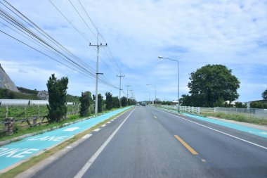 Pattaya Tayland 2 Ağustos 2019 Güzel Pattaya rotası uygundur.