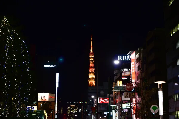 Tokio Japan November 2018 Ongeïdentificeerde Wazige Nacht Reizen Van Japanners — Stockfoto