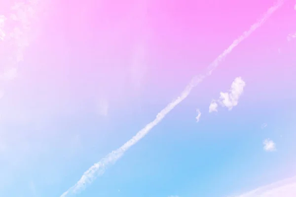 Голубое Небо Белые Облака Фона — стоковое фото