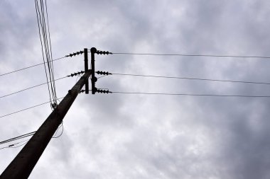 Mavi gökyüzü beyaz bulut mavi arkaplan