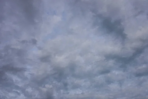 Blauer Himmel Weiße Wolke Blauer Hintergrund — Stockfoto