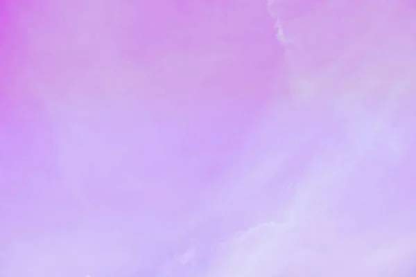 Pastell Färgglad Himmel Och Moln Vit Vacker Eftermiddag Bula Himmel — Stockfoto