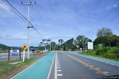 Pattaya Tayland 2 Ağustos 2019 Güzel Pattaya rotası uygundur.