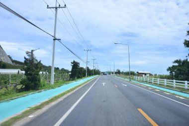 Pattaya Tayland 2 Ağustos 2019 Güzel Pattaya rotası uygundur.