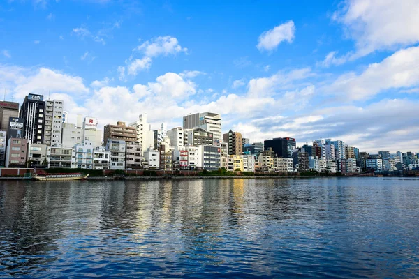 Tokyo Japan November 2018 Sun Shines Bridge Sumida River Tokyo — Stock Photo, Image