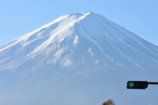 Yamanashi Japon Novembre 2018 Vue Mont Fuji Depuis Une Route — Photo