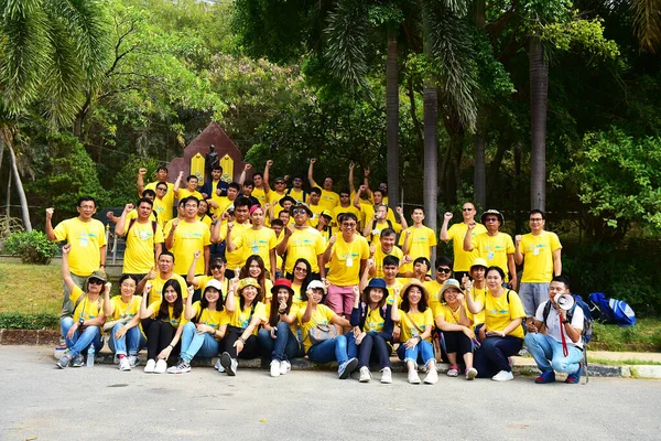 Chonburi Ταϊλάνδη Ιανουάριος Αύγουστος 2019 Ιαπωνική Εταιρεία Παίρνει Τους Υπαλλήλους — Φωτογραφία Αρχείου