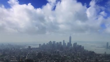 New york ve manhattan üzerinde göster