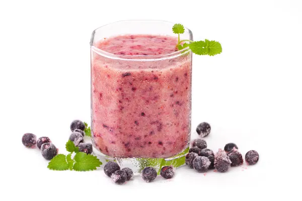 Smoothie de mirtilo — Fotografia de Stock