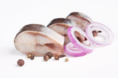 Salted herring clipart