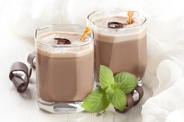 Milkshake al cioccolato — Foto Stock
