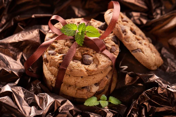 Cookie aux pépites de chocolat — Photo