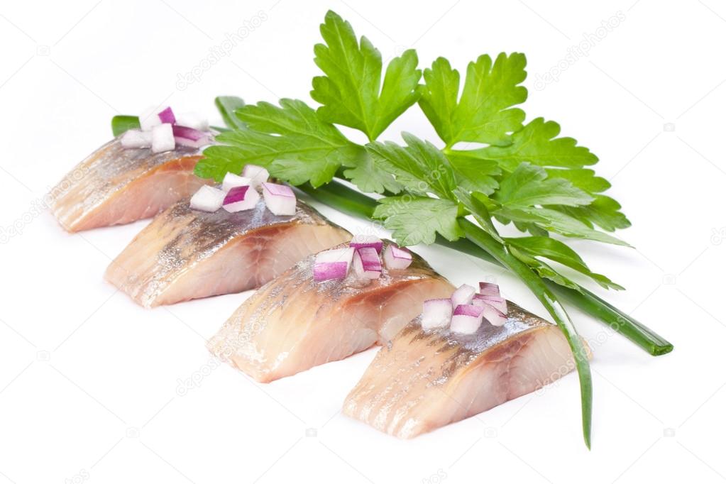 salt fillet herring