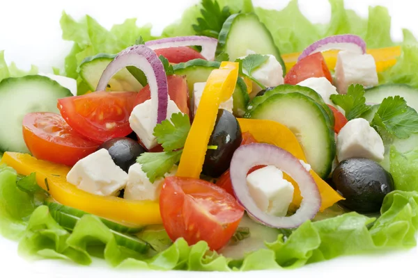 Greek salad — Stock Photo, Image