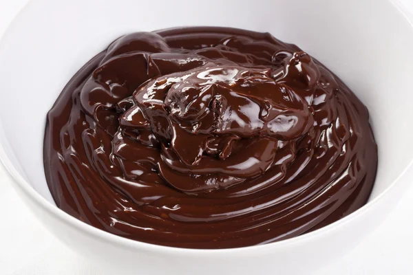 Chocolate ganache — Stock Photo, Image