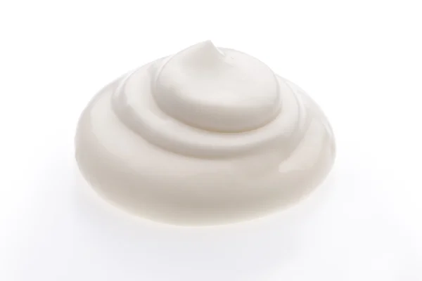 Creme isolado em branco — Fotografia de Stock