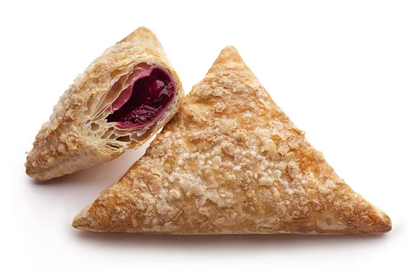 Puff Cherry Turnovers — Stock Photo, Image