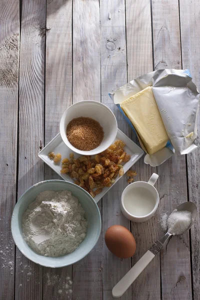 Baking ingredients — Stock Photo, Image