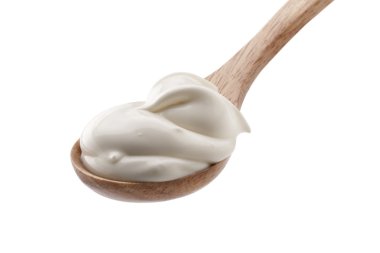 izole kaşık krem