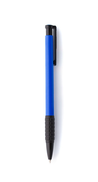 Pluma azul — Foto de Stock