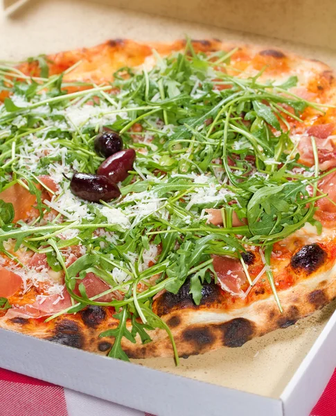 Rucola Pizza — Stock Photo, Image