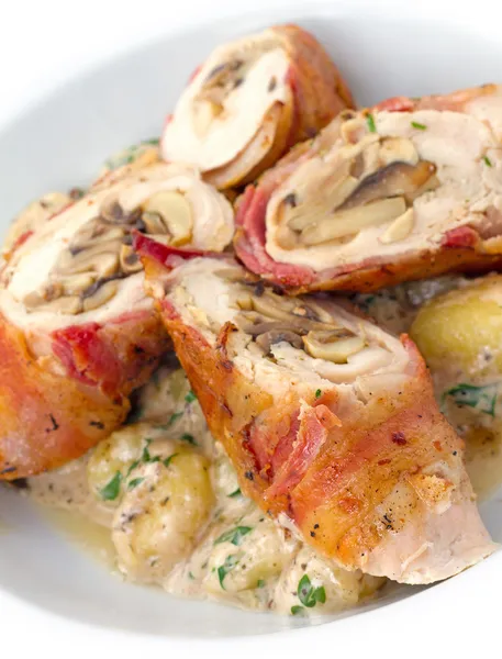 Roulade di pollo — Foto Stock