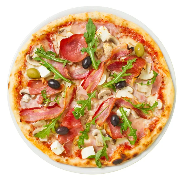 Pizza — Stockfoto