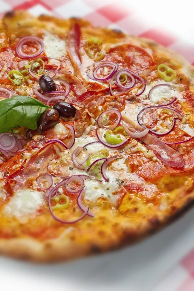 Pizza alla cipolla — Foto Stock