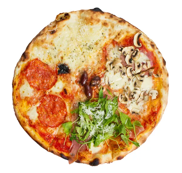 Quattro Stagioni Pizza — Stok Foto