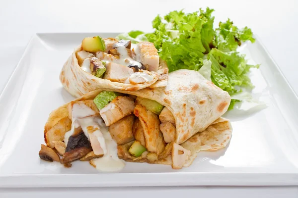 Tortilla-Sandwich — Stockfoto