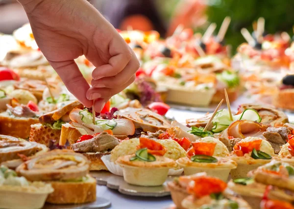 Canape — Stock Photo, Image