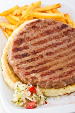 Sırp Barbekü burger