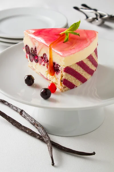 Gâteau aux fraises — Photo