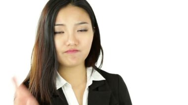 iş kadını parmak haçlar