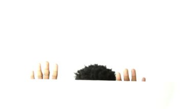 hombre africano con textura