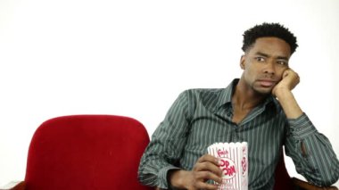 Afrikalı adamın bir sinema