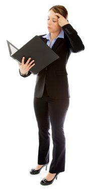 Studio çekici beyaz kız