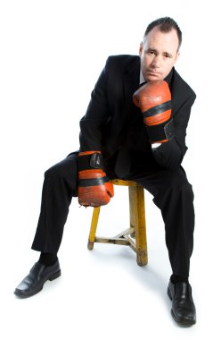 Beyaz iş adamı