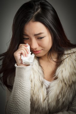 stüdyoda poz çekici Asyalı kız