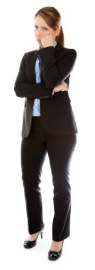 Studio çekici beyaz kız